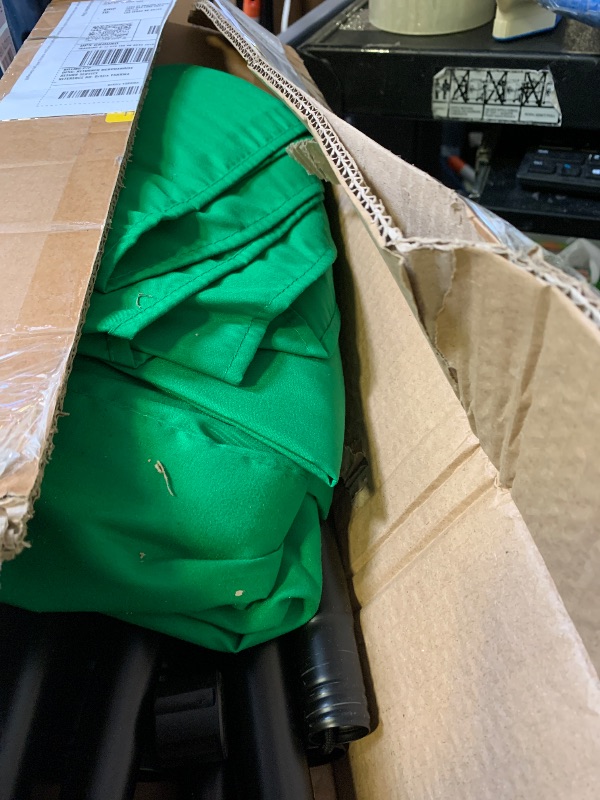 Photo 1 of Green Screen Backdrop Kit 10x8.5ft with Tripod Stand, Chroma Key Background System for Video Shooting, Live Streaming, Photo Studio, Content Creation and Virtual Backgrounds