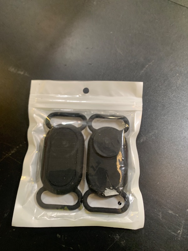 Photo 1 of Dog Collar Holder(2 Pack) for Galaxy Smarttag2, Waterproof Silicone Case for Pet Cat, Anti-Lost Scratch Resistant Protective Cover Accessory for Samsung Galaxy Smart tag2 (Black)