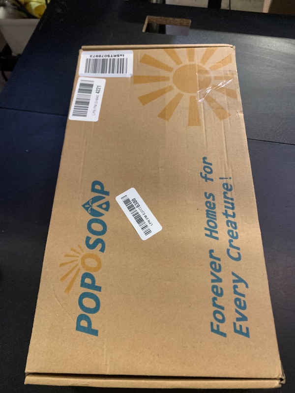 Photo 1 of POPOSOAP 12W Solar Pond Pump, Solar Fountain Pump with 16.5Ft Cord /6.6Ft Tubing/160GPH Adjustable Flow, Ideal Forountains Gardens, Ponds, Waterfalls, Hydroponics