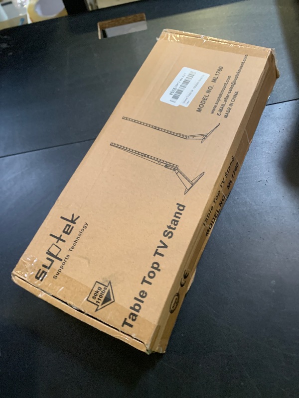 Photo 1 of Universal TV Stand, Metal TV Legs for 20-65 inch LCD/LED/OLED/Plasma Flat&Curved Screen TV Height Adjustment with VESA 75x75mm to 800x500mm Max ML1760