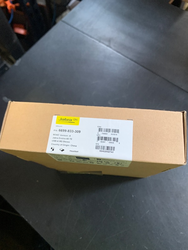 Photo 1 of Jabra Evolve 65 MS Wireless Headset, Stereo – Includes Link 370 USB Adapter – Bluetooth Headset with Industry-Leading Wireless Performance, Advanced Noise-Cancelling Microphone, All Day Battery