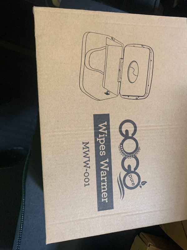 Photo 1 of GOGO Pure Baby Wet Wipe Warmer and Wet Wipe Dispenser, Advanced Features - 4 Bright Auto Off LED Ample Lights for Nighttime Changes, Dual Heat for Baby's Comfort, Improved Design and Only at Amazon