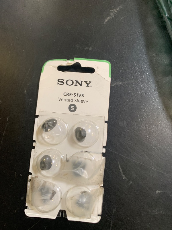 Photo 1 of Sony Vented Sleeve for The CRE-C10 Self-Fitting OTC Hearing Aid, Small CRE-S1VS