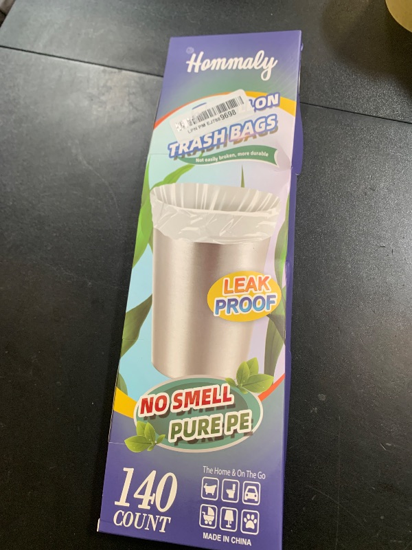 Photo 1 of 1 Gallon 140 pcs (0.8-1 Gal) Small Clear Trash Bags, Strong 0.8 Gallon 1 Gallon 1.2 Gallon Garbage Bags, Bathroom Trash Can Bin Liners,Mini Bags Waste Basket Liner,Fit 3,4.5 Liter, 0.8-1.2 Gal?1C140)