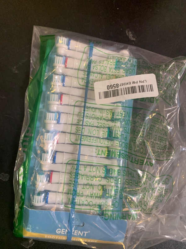 Photo 1 of Replacement Toothbrush Heads Compatible with Oral-B Braun, 20 Pcs Professional Electric Toothbrush Brush Heads for Oral B Replacement Head Refill Pro 500/1000/1500/3000/3757/5000/7000/7500/8000