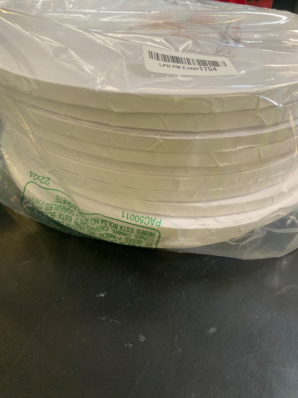 Photo 1 of Cakebon Cake Boards - Sturdy 1/2 Thick Drums - 14 Inch Professional Fully Wrapped Edges White 12-Pack