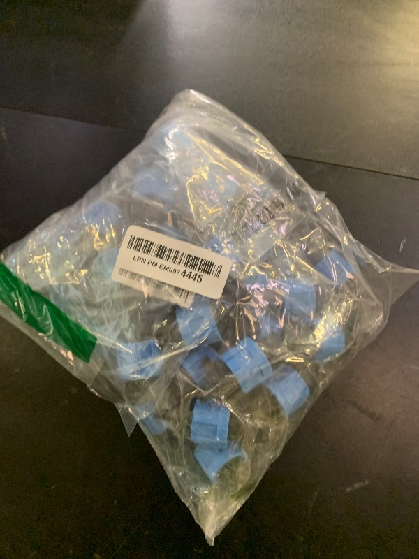 Photo 1 of Bandelt 60Pcs 5/8" Drip Tape Connectors 1/4" Barb, Drip Tape Fittings, Drip Irrigation Tubing Coupling, 1/4" Barb for 5/8" Drip Tape Irrigation System