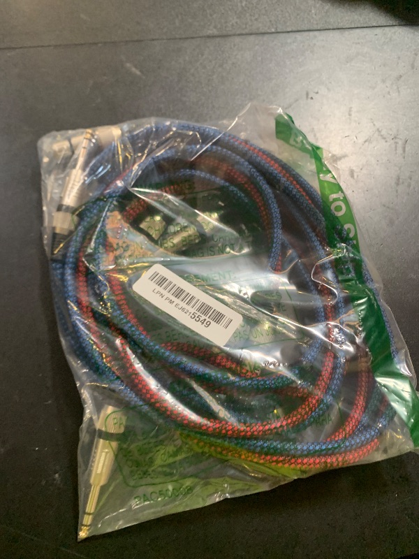 Photo 1 of FURUI XLR Female to 1/4 Inch Cable 6ft 2Pack, Nylon Braided Microphone Cable 6.35mm TRS to XLR Female Balanced Cable Compatible with Shotgun Microphone, Recording Studios and More