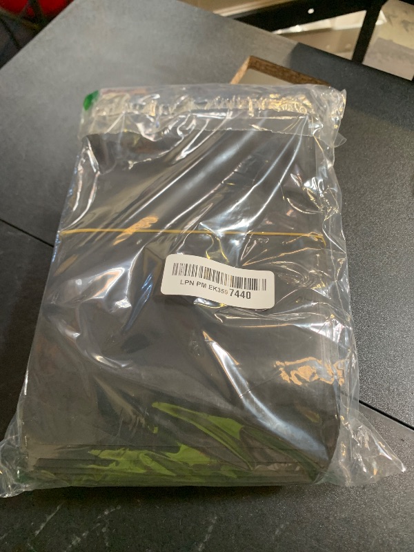 Photo 1 of 100 Pack Resealable Stand Up Bags,6.3" x 9.4"Smell Proof Pouch Sealable Foil Pouch Bags for Packaging (Black)