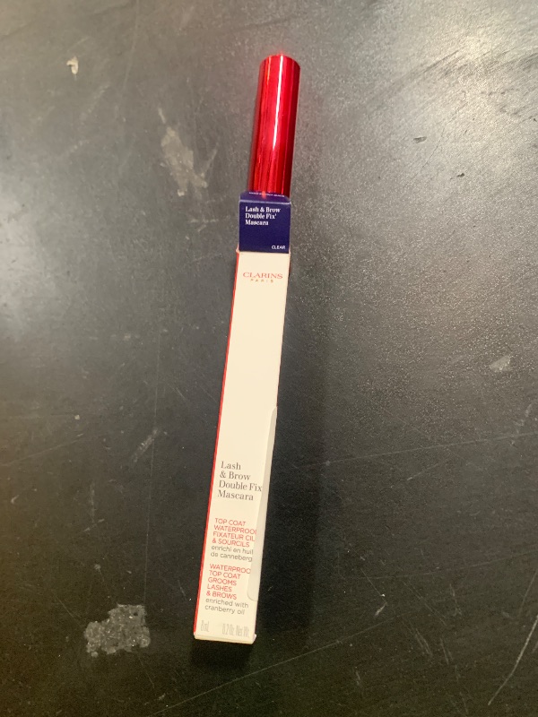 Photo 1 of Clarins Lash & Brow Double Fix Mascara | 2-In-1 Waterproof Lash & Brow Setting Mascara | 12 Hour Hold | Protects, Nourishes and Conditions | Waterproof, Sweatproof and Smudgeproof | 0.2 Oz