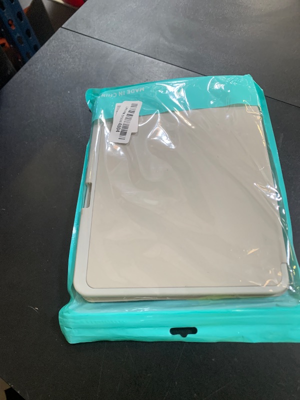 Photo 1 of kenke Case for iPad Pro 11 Inch 4th/3rd/2nd Generation (2022/2021/2020) with Pencil Holder, Slim Trifold Smart Cover with Soft TPU Back, Support 2nd Gen Pencil Charging, Auto Sleep/Wake, Gray
