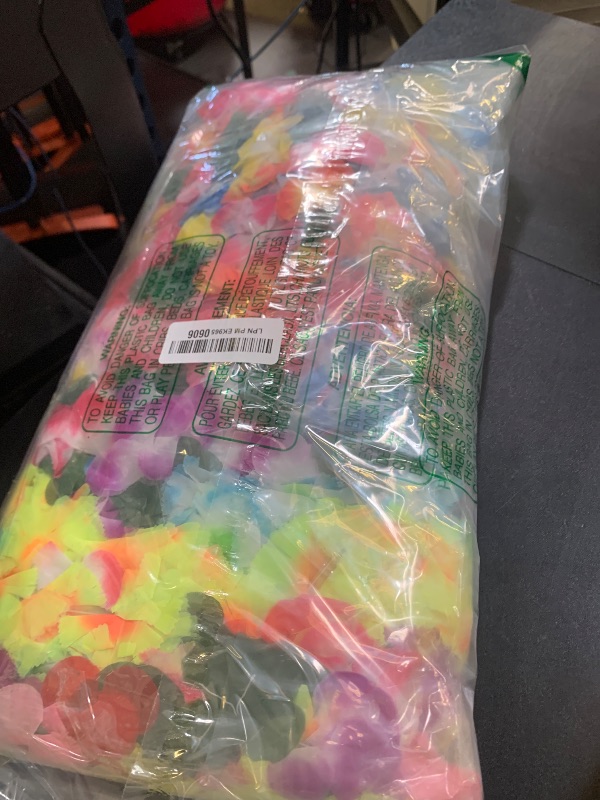 Photo 1 of Moon Boat 60 Pieces Hawaiian Luau Leis - Tropical Tiki Hibiscus Flowers for Summer Pool Party Favors Supplies Decorations - 10 Styles