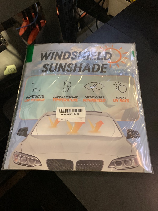 Photo 1 of Sun Shade for NX300h/NX300/NX200t Windshield Sunshades for 2015-2020 2021 Lexus NX SUV Windshield Cover for NX300 NX300h Front Window Shields Protector Sun Visor Blocks UV Rays Car Accessories