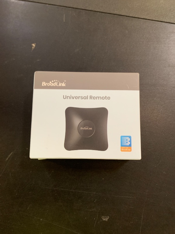 Photo 1 of BroadLink RM4 pro IR and RF Universal Remote, All in One Hub Code Learning Wi-Fi Remote Control for TV Air Conditioner STB Audio, Curtain Motor, Works with Alexa, Google Home, IFTTT