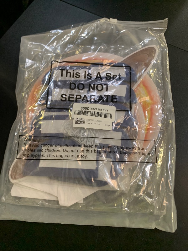 Photo 1 of 10 Pieces Space Solar System Theme Honeycomb Centerpieces Table Topper Outer Space Party Supplies Planet Honeycomb Galaxy Photo Booth Props for Birthday Party Decorations