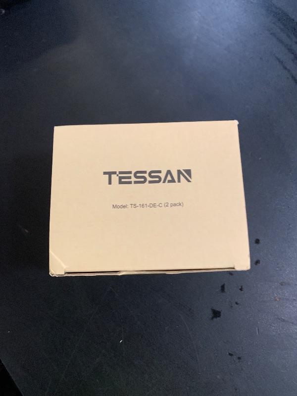 Photo 1 of TESSAN 2 Pack Type E F Plug Adapter USB C, Germany France Power Adaptor with 3 USB Charger Ports, 4 AC Outlets Travel Plug for US to Europe EU Spain Iceland Korea Greece Russia German French