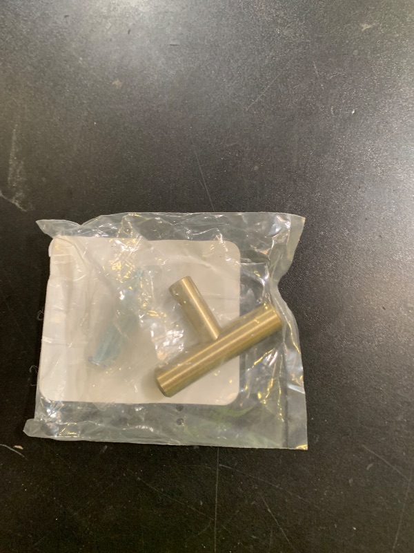 Photo 1 of Amerock | Cabinet Knob | Golden Champagne | 1-15/16 inch (49 mm) Length | Bar Pulls | 1 Pack | Drawer Knob | Cabinet Hardware