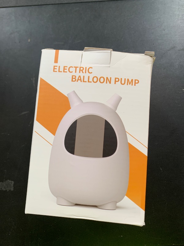 Photo 1 of Balloon Pump Electric, SPLAKS Balloons Inflator Air Pump Portable Balloon Blower for Garland Arch, Party Decoration, Birthday, Gender Reveal, Graduation
