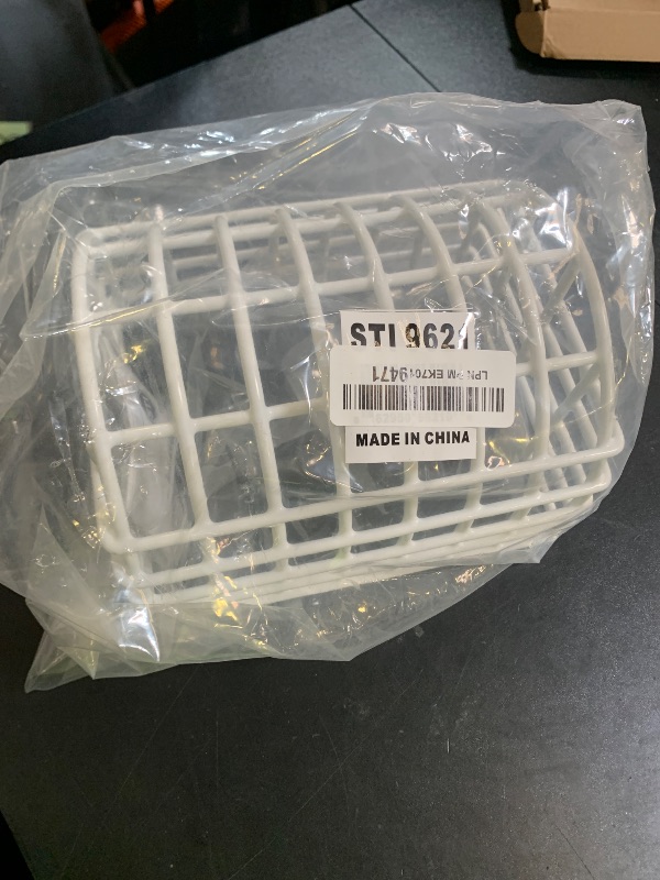 Photo 1 of Safety Technology International, Inc. STI-9621 Motion Detector Damage Stopper Steel Wire Cage for PIRs, Approx. 7" x 5.75" x 4.5"