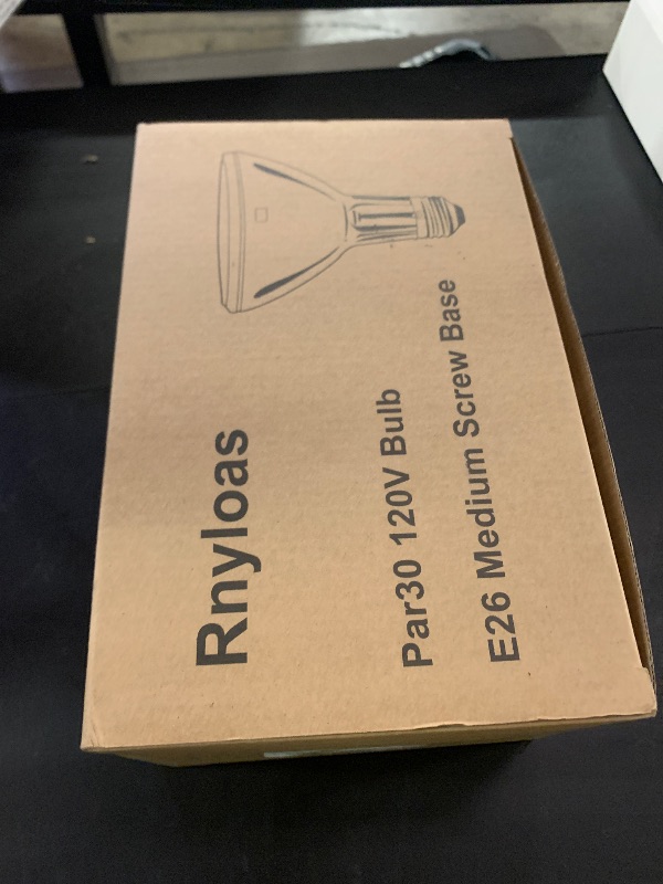 Photo 1 of Rnyloas PAR30 Long Neck, 6PCS PAR30 60W 120V Flood Dimmable, PAR30 Halogen Bulb Long Lasting Lifetime with E26 Medium Base, PAR30l Flood Light High Brightness & CRI100 for Recessed Lighting