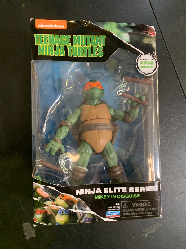 Photo 1 of Teenage Mutant Ninja Turtles: Ninja Elite 6" Michelangelo in Disguise Figure by Playmates Toys