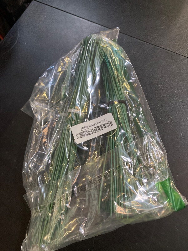 Photo 1 of 100 Pcs Floral Stems Wire for Paper Flower,14 Inch 2 Gauge Dark Green Floral Stem Wire,Crafting Floral Stem for Flower Arrangements DIY,Bouquet Stem Wrapping and Crafts