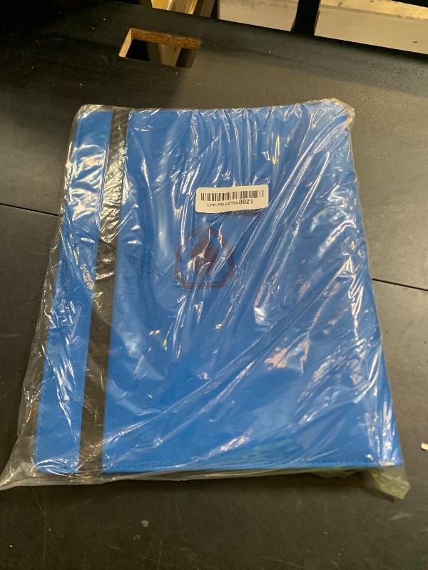 Photo 1 of Fabmaker Premium Zip Trading Card Binder, 320 Card, Portable PU Collection Album, MTG & TCG Game Card Folder, Navy Blue