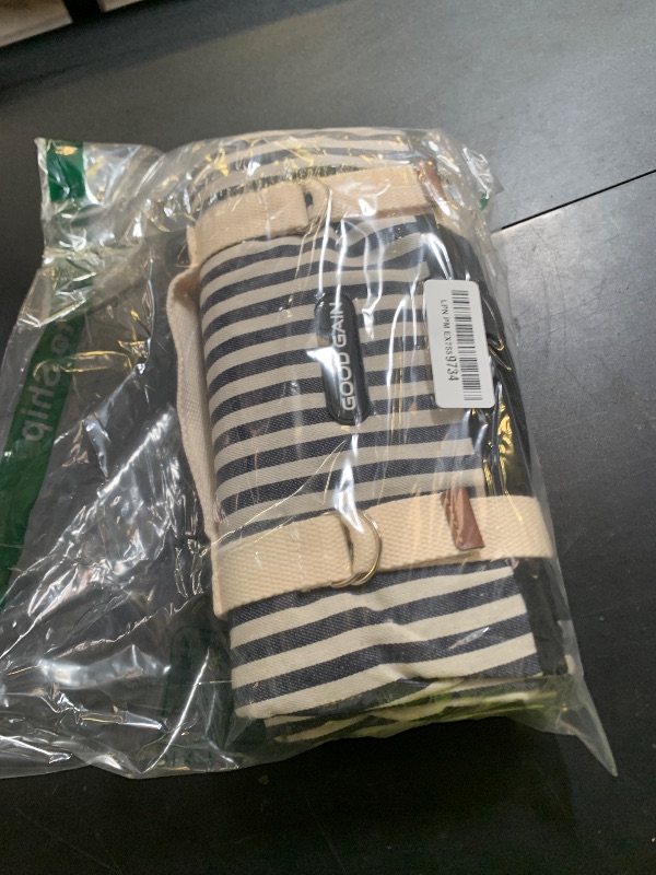 Photo 1 of G GOOD GAIN Waterproof Picnic Blanket Portable with Carry Strap for Beach Mat or Family Outdoor Camping Party (Navy Blue)