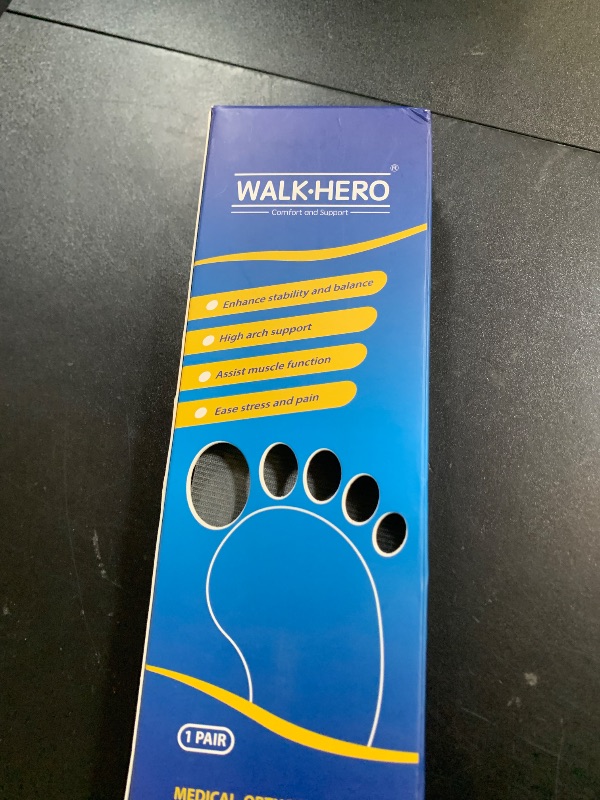 Photo 1 of Plantar Fasciitis Feet Insoles Arch Supports Orthotics Inserts Relieve Flat Feet, High Arch (Mens 5-5 1/2 | Womens 7-7 1/2)