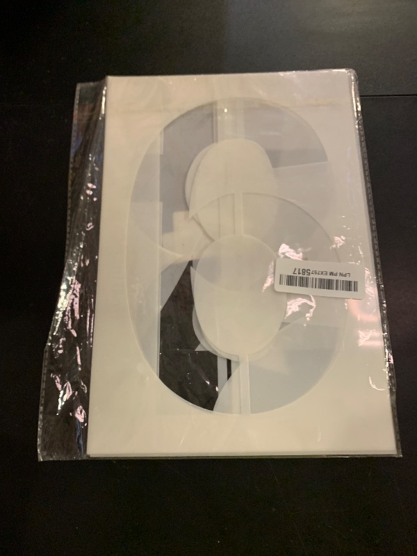 Photo 1 of 12 Inch Large Number Stencils Set Reusable Plastic Large Size Number Stencils for Cake Stencil Address Number Painting Stencils