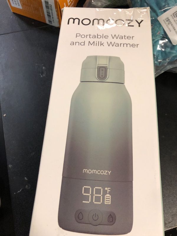 Photo 1 of Momcozy Portable Milk Warmer for Travel – Dual Heating Modes for Breast Milk & Water, Portable Bottle Warmer with Fast Heating & Long Battery Life, 17 Ounces Large Capacity to Meet Your All-Day Needs
