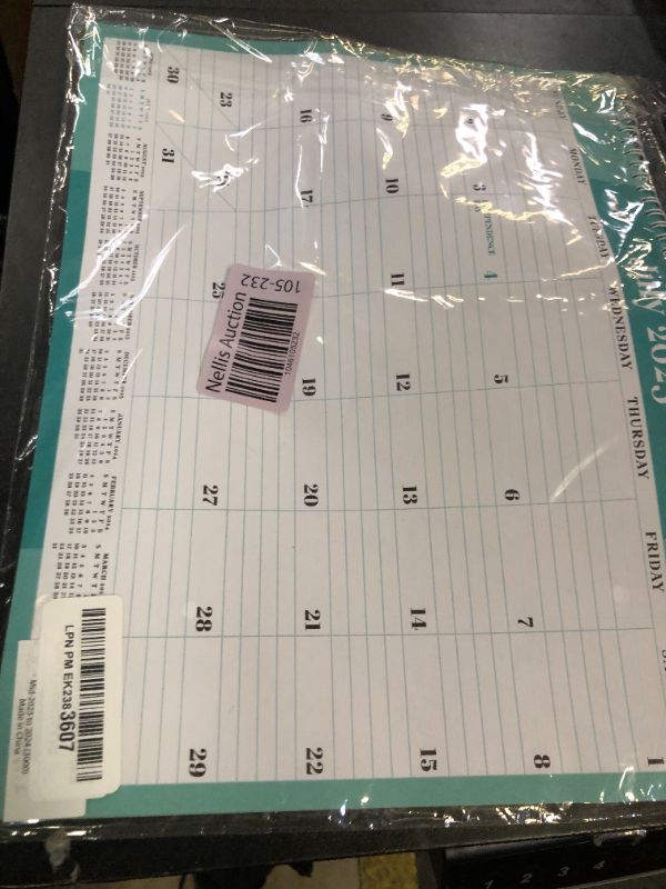 Photo 1 of S&O Simply Mint 2024 Wall Calendar Runs from Now to December 2024 - Tear-Off Monthly Calendar for your office - Academic Wall Calendar - Hanging Calendar with 12 Month Mini-Calendars - 13.5"x10.5”in