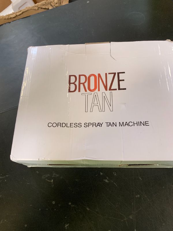 Photo 1 of Cordless Spray Tan Machine - Portable and Rechargeable Spray Tan Gun for Salon and Home Use - Lightweight Airbrush Tanning Machine With Even Coverage Sunless Tan Technology by Bronze Tan