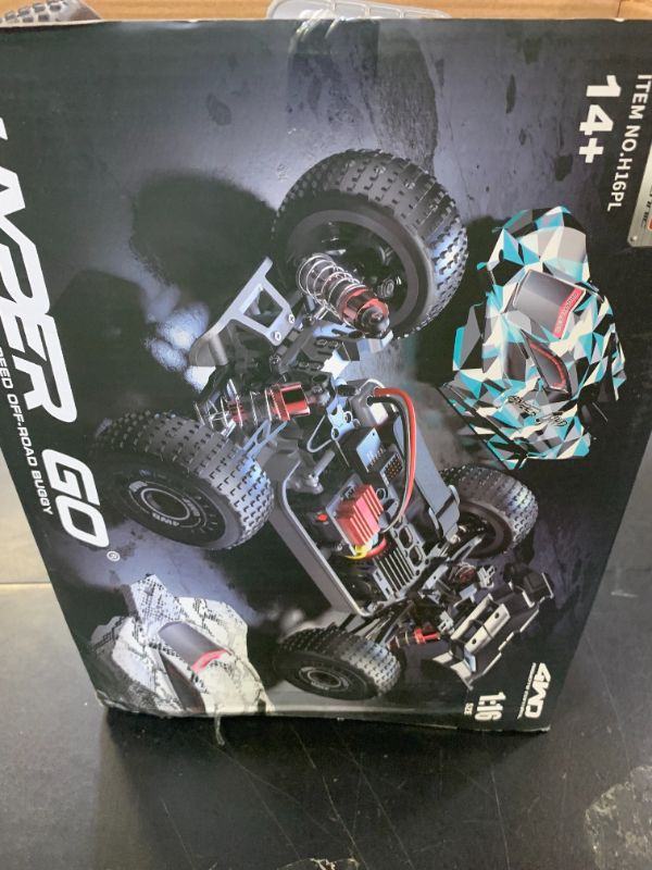 Photo 1 of TesPower MJX Hyper GO 16207 with 3S Battery 1/16 RTR Brushless RC Cars, 62KM/H Fast RC Truck, 4WD All-Road Remote Control Cars for Adults,Electric Powered Hobby RC Buggy Gift for Adult