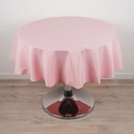 Photo 1 of Ballet Pink Polyester Tablecloth

