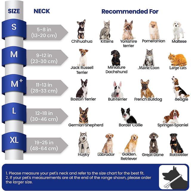 Photo 1 of Dog Cone, Inflatable Dog Cone After Surgery For Small Medium Large Dogs, Soft Cones With Enhanced Anti-licking