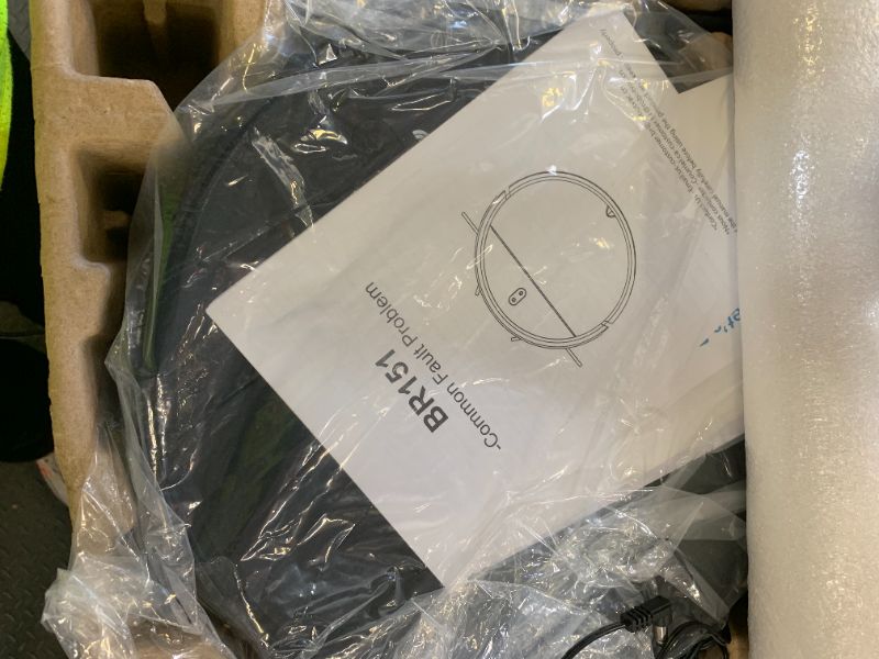 Photo 1 of Robot Vacuum and Mop Combo, 2 in 1 Mopping Robot Vacuum Cleaner with Schedule, Wi-Fi/Voice/App, Strong Suction, Easy of Use, Self-Charging Robotic Vacuum, Slim, Ideal for Hard Floor, Pet Hair, Carpet