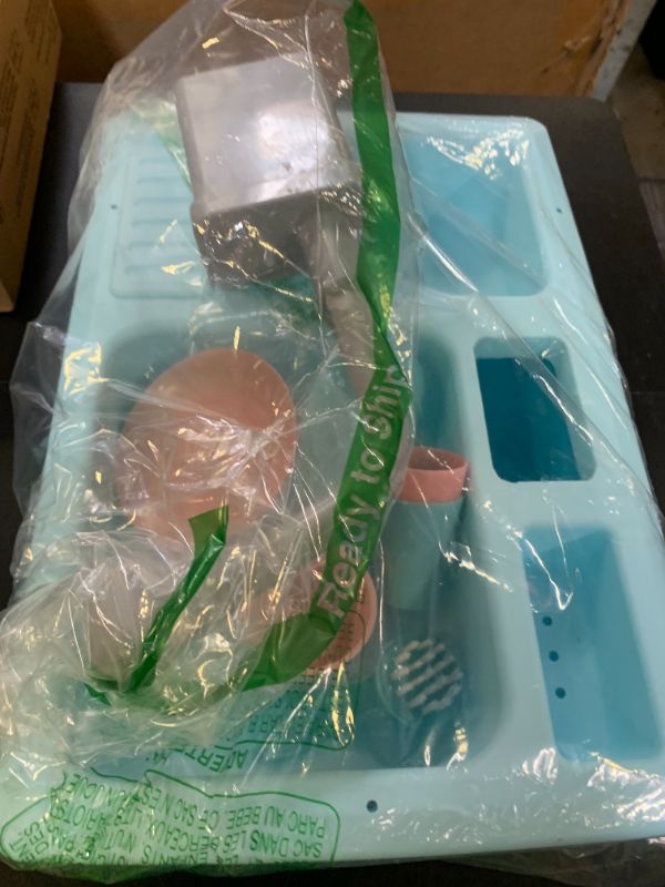Photo 1 of CUTE STONE Color Changing Kitchen Sink Toys, Children Electric Dishwasher Playing Toy with Running Water, Upgraded Faucet, Automatic Water Cycle System Play House Pretend Role Play Toys for Boys Girls