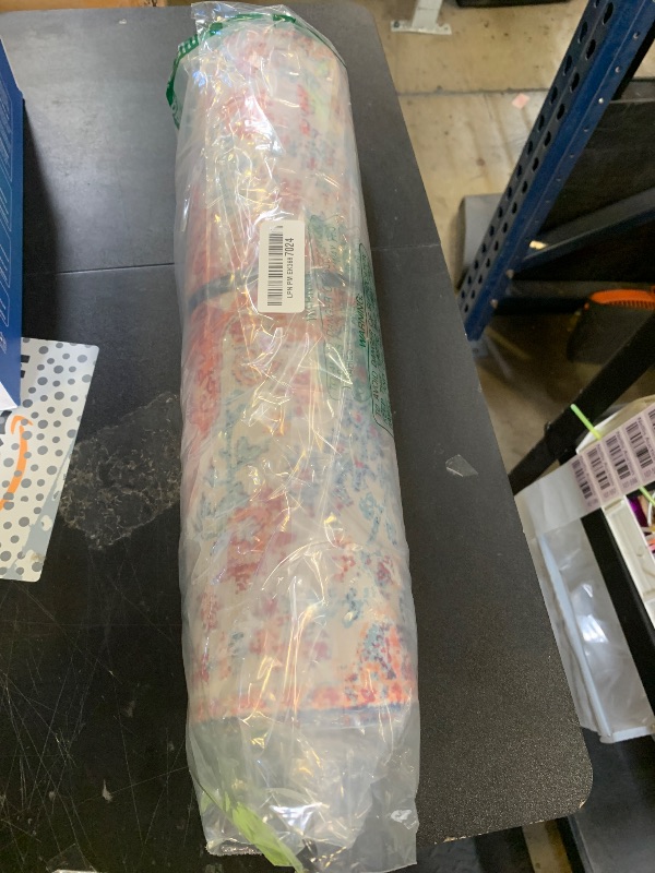 Photo 1 of Ideasonna Boho Kitchen Rug Mat Decor Country Rustic Farmhouse Kitchen Rugs Non-Slip Washable Kitchen Mats for Floor 2 Piece, Orange