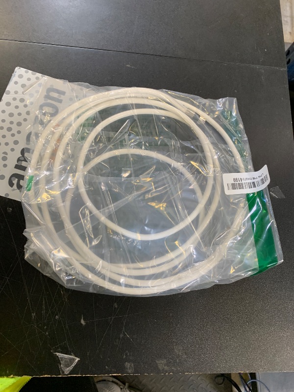 Photo 1 of G-PLUG 10FT RG6 Coaxial Cable Connectors Set - High-Speed Internet, Broadband and Digital TV Aerial, Satellite Sky Cable Extension- Weather-Sealed Double Rubber O-Ring and Compression Connectors White