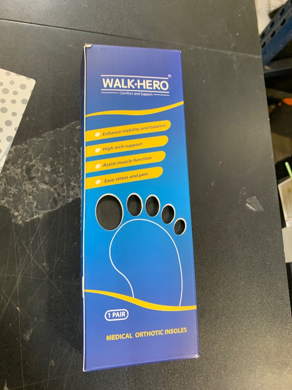Photo 1 of Plantar Fasciitis Insoles for Men Women - Orthotics Inserts, Shoe Insoles Arch Support Flat Feet Inserts Work Boot Insoles for Standing All Day (Mens 8-8 1/2 | Womens 10-10 1/2)
