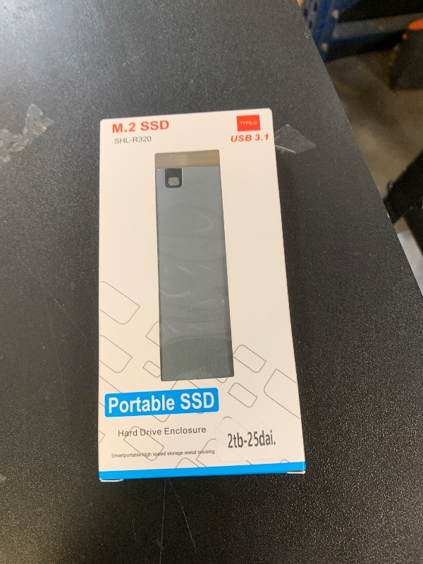 Photo 1 of 5-Star Aluminum Portable External Solid State Drive SSD 2TB, Read up to 500MB/s, USB-C, USB A 3.2 Gen 2, Waterproof, Dustproof (IP68), Shockproof, Pressure Resistant