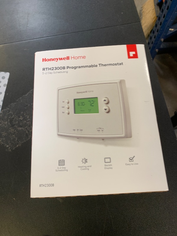 Photo 1 of Honeywell Home RTH2300B1038 5-2 Day Programmable Thermostat, White