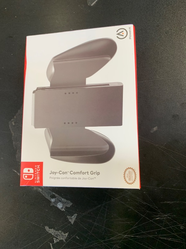 Photo 1 of PowerA Joy Con Comfort Grips for Nintendo Switch - Black