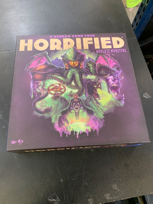 Photo 1 of Ravensburger Horrified Games - World of Monsters - Strategy Board Game - Boost Critical Thinking & Teamwork - Cooperative Gameplay - Unique Monster Challenges - 1 to 5 Players - Adults & Kids 10+