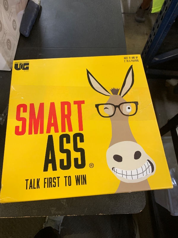 Photo 1 of University Games, Smart Ass Trivia The Ultimate Who, What, Where Party Game , for Families and Adults Ages 12 and Up and 2 to 6 Players