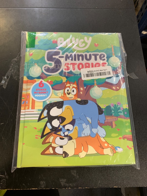 Photo 1 of Bluey 5-Minute Stories: 6 Stories in 1 Book? Hooray!
