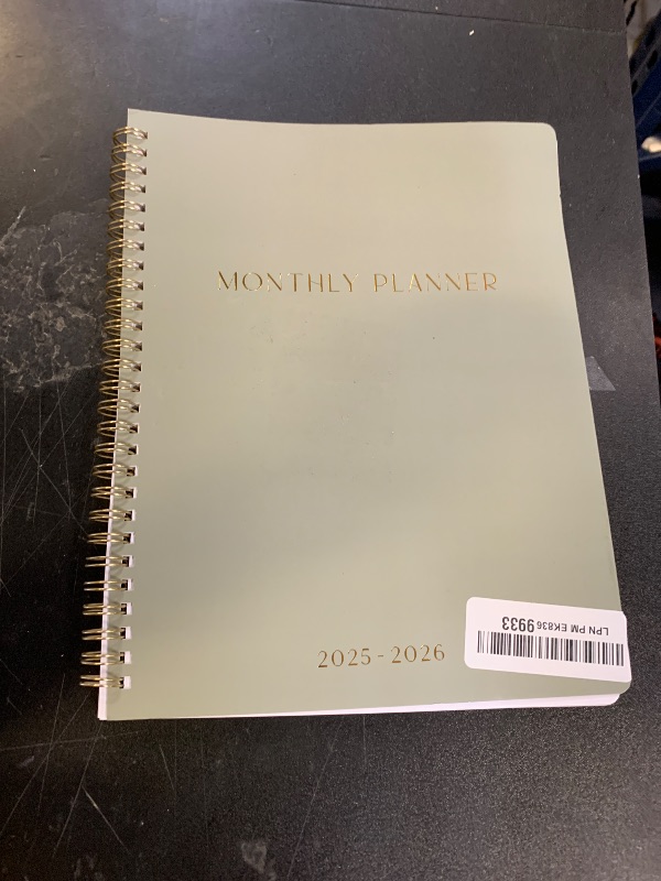 Photo 1 of ZICOTO Beautiful 2025-2026 Monthly Planner and Calendar Book - Aesthetic To Do List Notebook For Women to Easily Organize Your Tasks and Boost Productivity - Runs From April 2025 Until December 2026