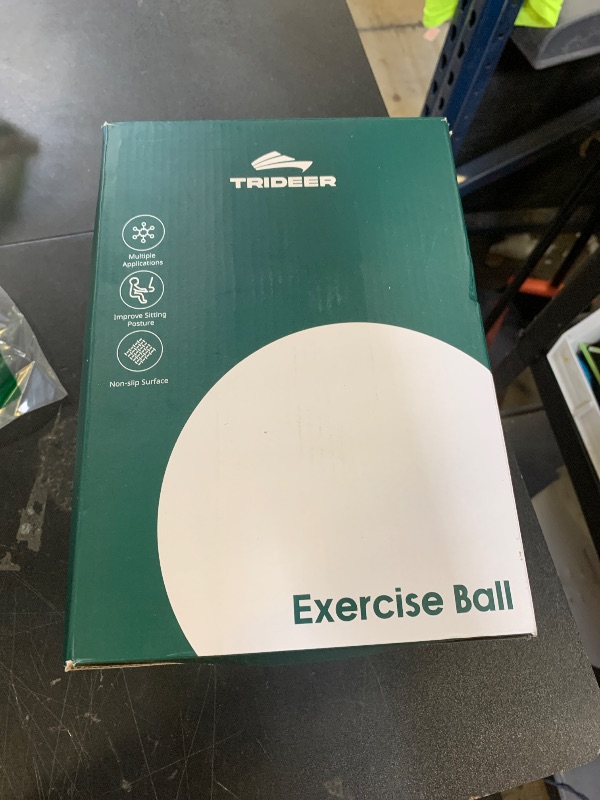 Photo 1 of Trideer Yoga Ball for Pregnancy Office Ball Chair– Exercise Ball for Birthing, Labor, Stretching & Core Workout – Anti-Burst, Slip-Resistant for Home Gym, Flexible Seating & Physical Therapy