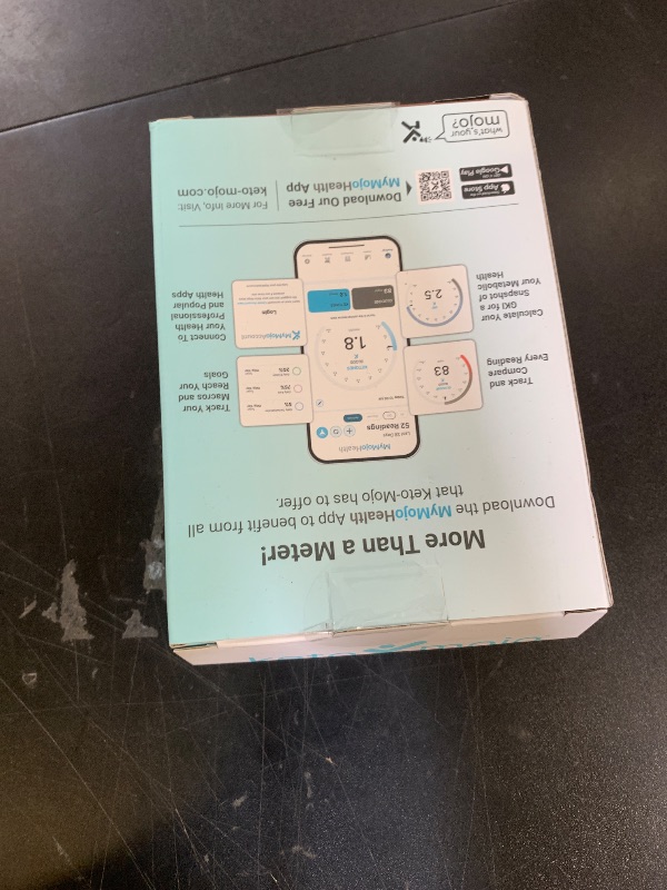Photo 1 of KETO-MOJO GK+ Bluetooth Glucose & Ketone Testing Kit + Free APP for Ketosis & Diabetes Support. 20 Blood Test Strips (10 Each), Meter, 20 Lancets, Lancing Device, and Control Solutions